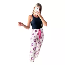 Pijama Pantalón Mujer Polar Soft Peluche Unicornio Invierno 