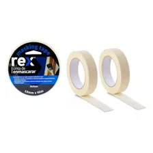 Cinta Masking Tape - Enmascarar - 18mm X 40m - Rex 3 Unid 