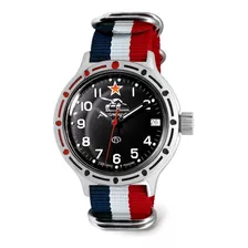 Reloj Hombre Vostok 420306-tri- Automático Pulso Tricolor