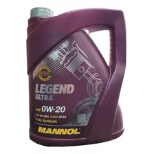 Aceite 0w20 Mannol Ultra Legend 5 Litros