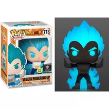 Funko Pop! Dbs Vegeta Powering Up Chase Glow Gitd #713 Chali