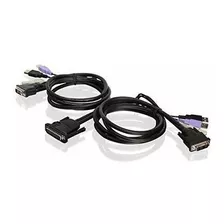 Iogear Conmutador Kvm Usb Dvi De 4 Puertos Gcs1004