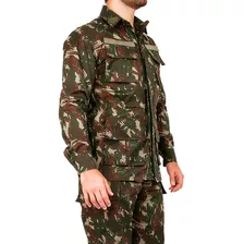 Farda Camuflada Militar Eb Gandola + Calça + Chapéu