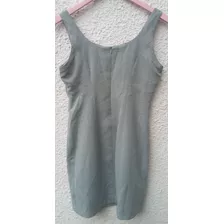 Vestido Dama Victoria M Ortiz Gris Talle L.