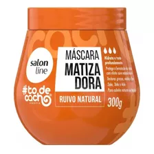 Máscara Matizadora Ruivo Natural To De Cacho Salon Line 300g