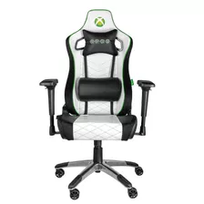 Silla Gamer Xbox Elite Piel Sintetica Blanco/negro