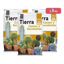 Sustrato Abono Tierra De Cactus Y Suculentas X 3kg