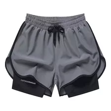 Biker Mini Short Deportivo Mallas Licra Hombre Gym Ejercicio