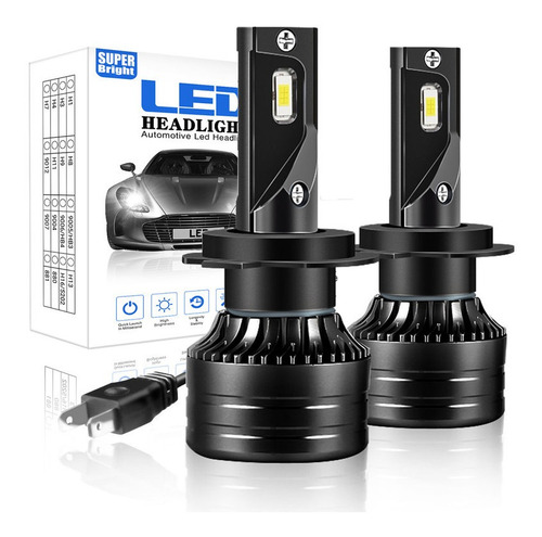 Kit De Focos Led H1 H7 De 30000 Lm Para Renault Sandero 2015 Foto 10