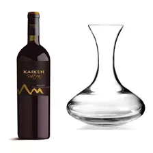 Vino Kaiken Ultra Malbec +decanter Duende Cristal S Carlos