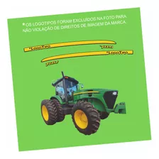 Kit Decalque Compatível Com Trator Agrícola 7225j /2010-2020