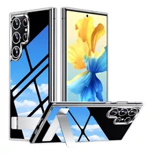 Funda Para Samsung Galaxy S24 Ultra Transparente Con Soporte
