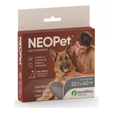 Neopet Caes Antipulgas 20kg A 40kg Pipeta 2,68ml Carrapato