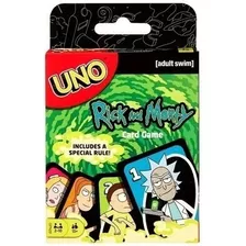 Mattel Games Uno Rick And Morty Edición Especial