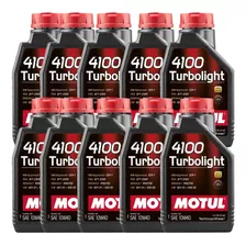 Kit 10x Motul 4100 Turbolight 10w40