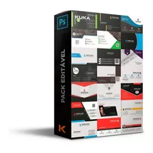 Pack 1500 Artes Para Cartão Visita Editáveis Psd + Png