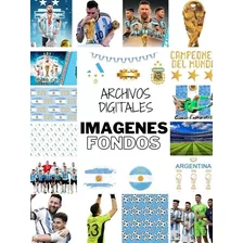 Kit Archivos Digitales, Argentina Y Messi Imágenes Png