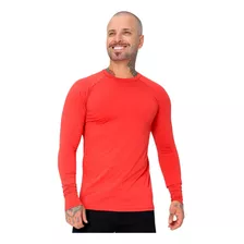 Camiseta Térmica Masculina Proteção Solar Uv+50 Manga Longa