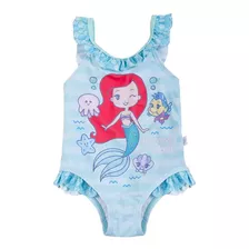 Bebé Niña Traje De Baño Princesa Disney Ariel