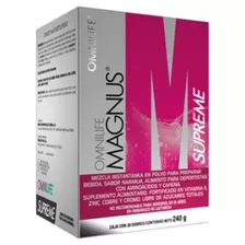 2 X Energizante Mayor Rendimiento Magnus Supreme 240g