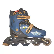 Patines En Linea Apache Con Luces Ajustables T 34-37