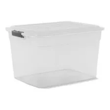 Caja Organizadora Apilable 34lts Colombraro Plastica