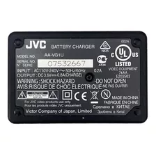 Cargador Para Cámara Jvc Aa-vg1 Para Baterias Bn-vg Series