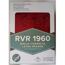 Biblia Rvr 1960 Biblia Compacta Letra Grande Rosada