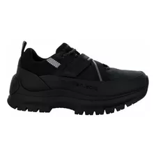 Tenis Calvin Klein Ym0y M00728 Beh Negro Hybrid Shoe Laceup 