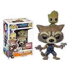 Funko Pop! Guardianes De La Galaxia - Rocket/groot #211 Mcc