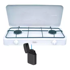 Anafe A Gas 2 Hornallas Kassel Cocina Supergas + Soplete