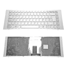 Teclado Notebook Sony Vaio Vpceg ( Pcg-61a11u ) (blanco)