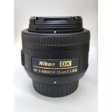 Lente Nikon 35mm 1.8 G