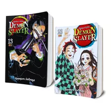 Demon Slayer Mangá Vol. 13 Ao 23 + 6 Volumes Extras - Kimetsu No Yaiba 29 Volumes Em Português