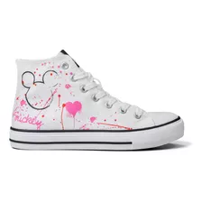 Zapatillas Disney Mujer Mk003793n-297 Blanco