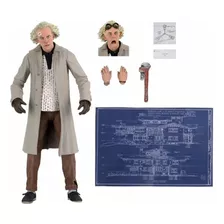 Figura Doc Brown Action Figure Back To The Future Neca