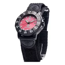 Smith - Wesson - Hombre Sww-455f Bomberos Red Dial Black Ban