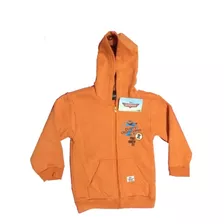 Campera Disney Buzo Nene Aviones Con Capucha Friza Gamuzada