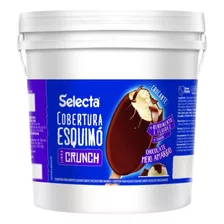 Esquimo Crunch Meio Amargo Selecta Balde 4kg