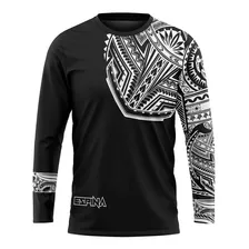 Playera De Pesca Deportiva Tatto Maori