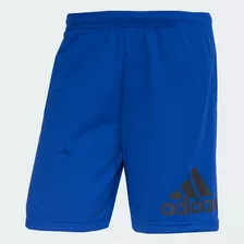 Short M Logo adidas Azul Gc2452