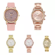 10 Piezas Reloj Para Mujer Mayoreo Moderno 