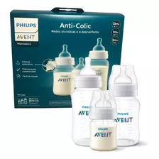 Kit 3un Mamadeiras Avent Clássica 125ml/260ml/330ml