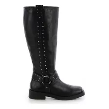 Bota Biker Boots Feminina Cano Alto Montaria Damannu