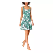 Vestido Con Estampado Floral Marca Nine West Talla 18