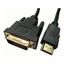 Cable Manhattan Dvi 24+1 Macho A Hdmi Macho 1.8 Metros Nuevo