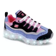 Skechers Para Niñas Con Increibles Luces Led Tallas 17 - 22