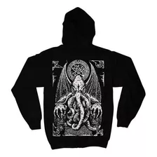 Sudadera Con Cierre Cthulhu Bordado