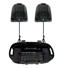 Sistema De Audio Portátil 2 Parlantes 120w Bt-105 Batblack