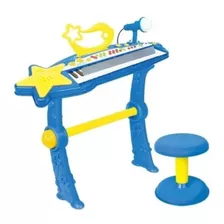 Piano Eléctrico Juguete Para Niños Con Micrófono